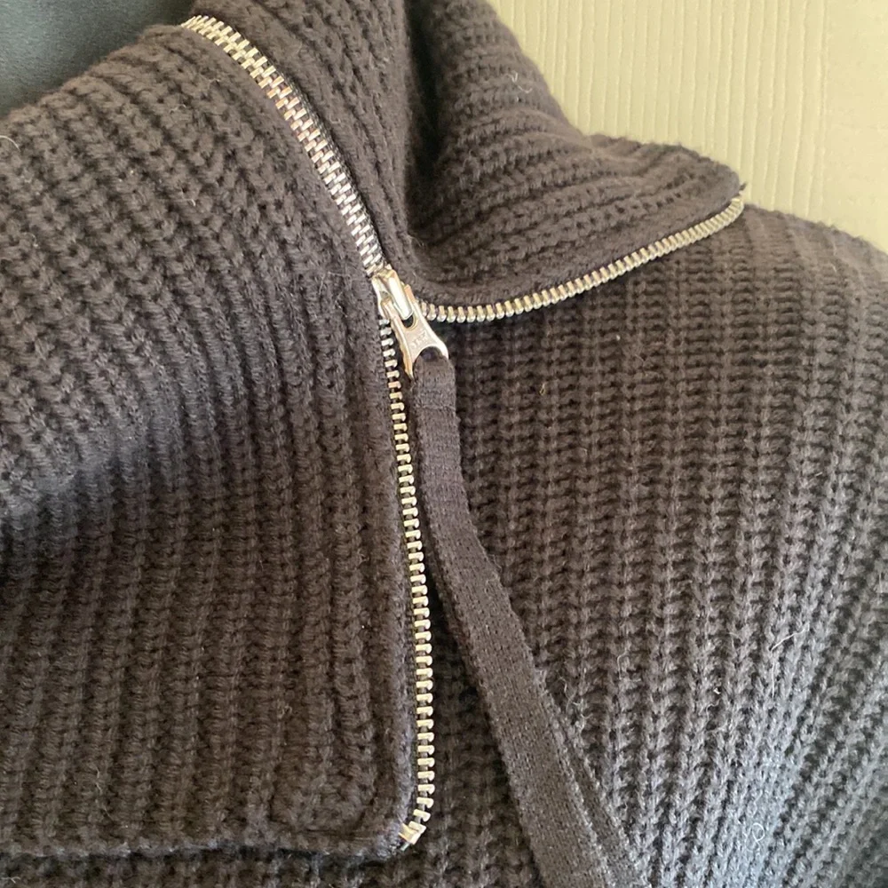 💥Max Studio Zipper Shaker Stitch Sweater🎁 - Picture 4 of 7